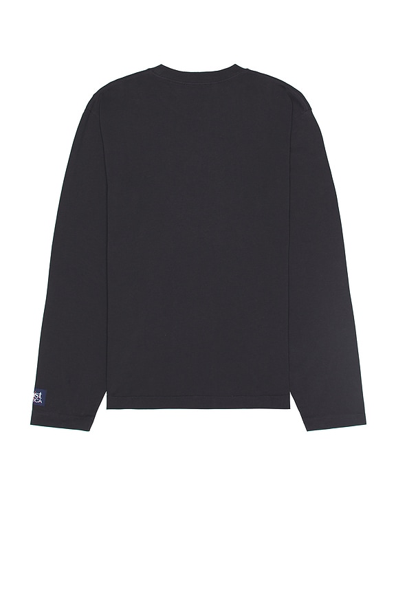 view 2 of 4 Finn Long Sleeve Tee in Dark Navy