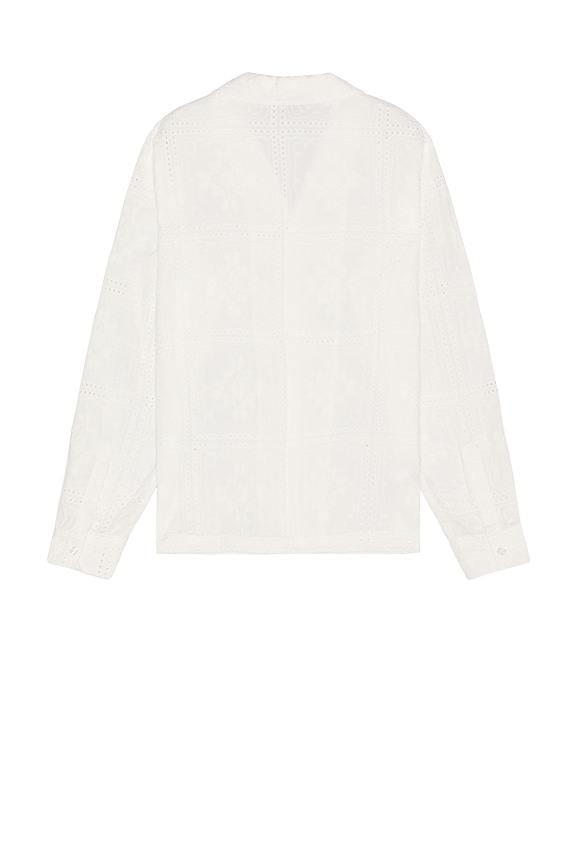 view 2 of 4 CAMISA BORDADA MONTAUK in White