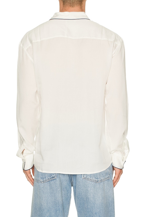 view 2 of 4 Jordan Piping Shirt in White