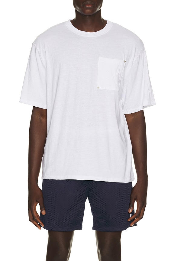 view 1 of 4 Rivet T-Shirt in White