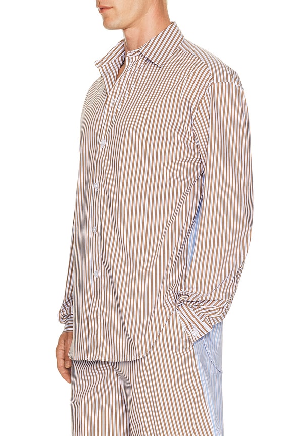 view 2 of 6 Long Striped Shirt in Rubber