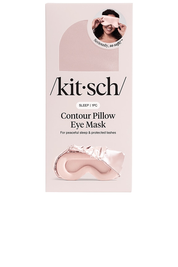 view 2 of 7 Contour Pillow Eye Mask in Blush