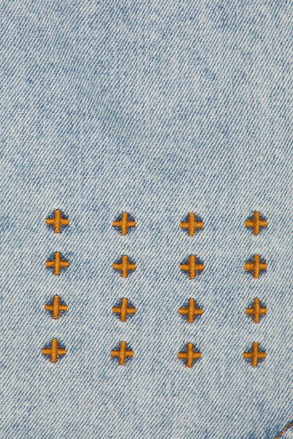 view 3 of 4 WHIPLASH SHIRT PARAGON 롱슬리브 셔츠 in Denim