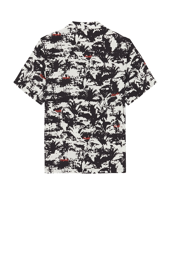view 2 of 3 Palm Tree Resort Short Sleeve Shirt in Multi Color