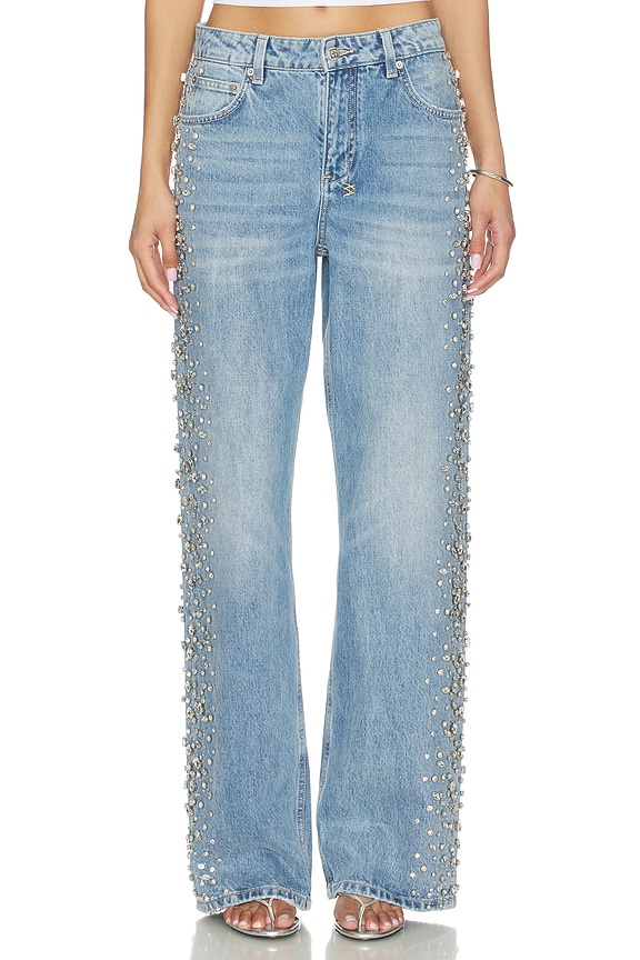 view 1 of 6 Low Rider Kulture Krystal Wide Leg in Denim