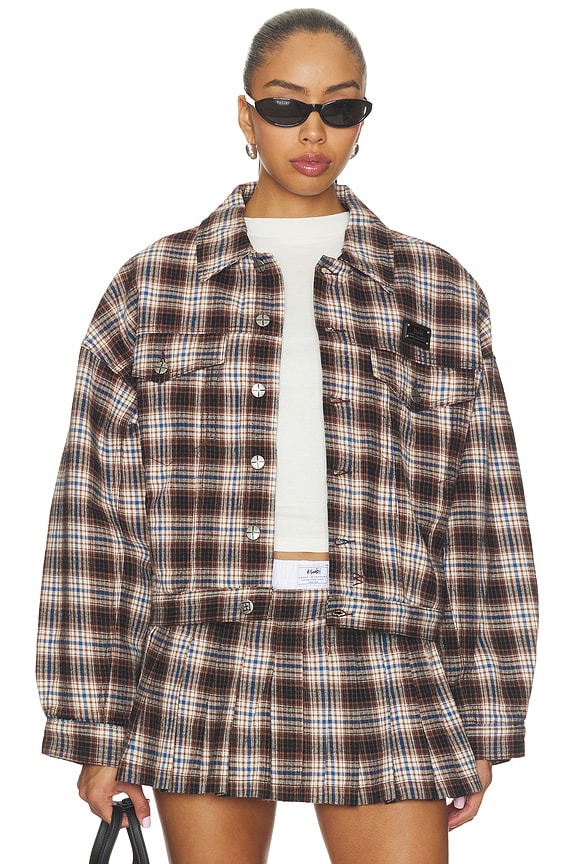 view 2 of 6 Relax Trucker in Plaid