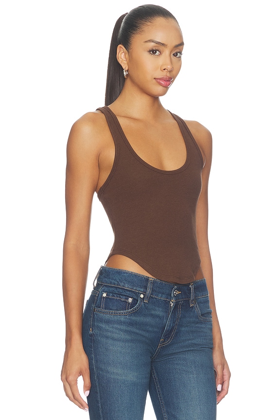 view 2 of 5 Muse Tank Top in Chocolate