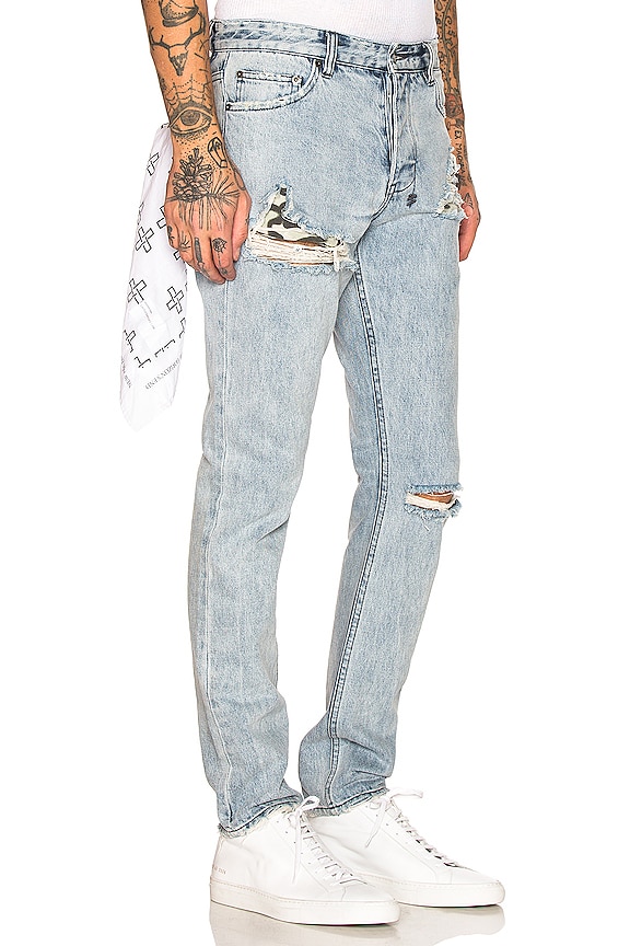 view 2 of 4 Chitch Exposed Camo Jean in Denim