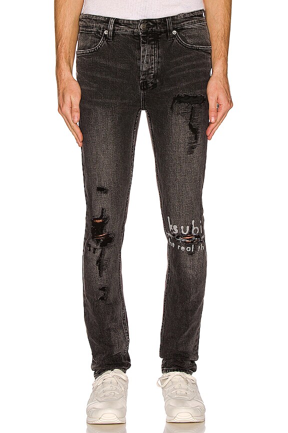 Ksubi Van Winkle Angst Trashed in Black | REVOLVE