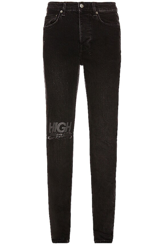 view 2 of 3 CHITCH KROW 데님 in Black