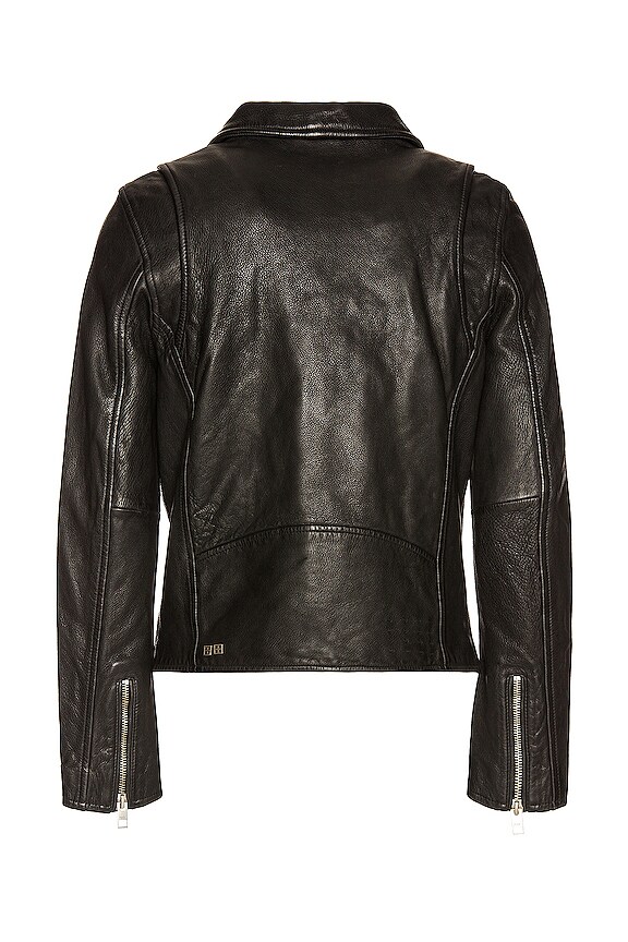 view 2 of 3 Capitol Leather Jacket in Black