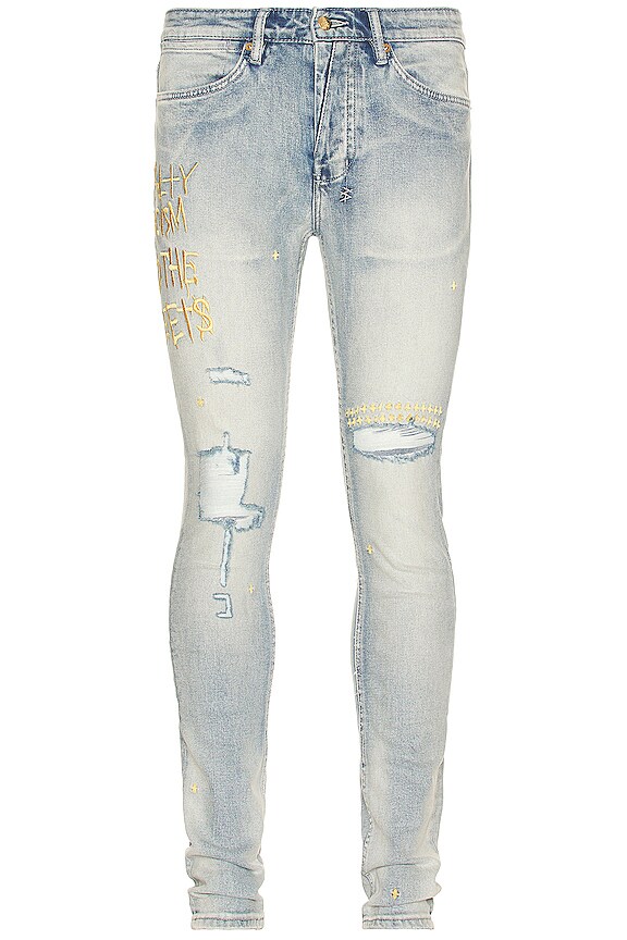 view 2 of 4 PANTALÓN VAN WINKLE in denim