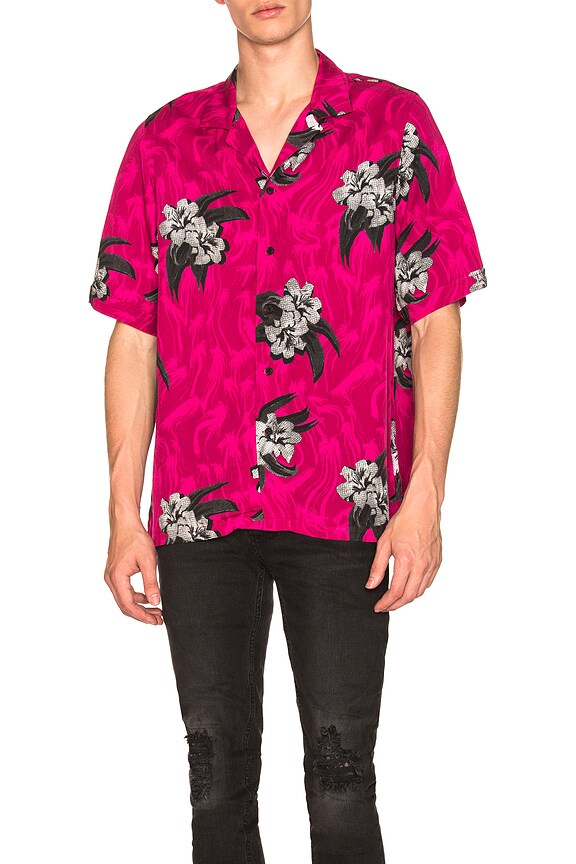 view 1 of 5 CHEMISE ACID VACAY in Red