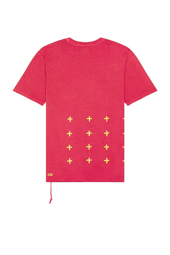 view 2 of 4 Pixel Sign Biggie Tee in Sundown