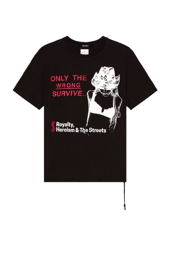 view 1 of 3 Survive Biggie Tee in Jet Black