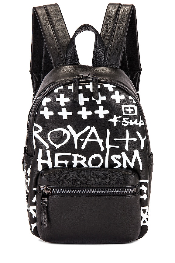 view 1 of 4 Kruiser Mini Backpack in Black & White