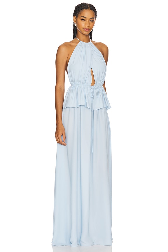 view 2 of 3 Skye Dress in Baby Blue