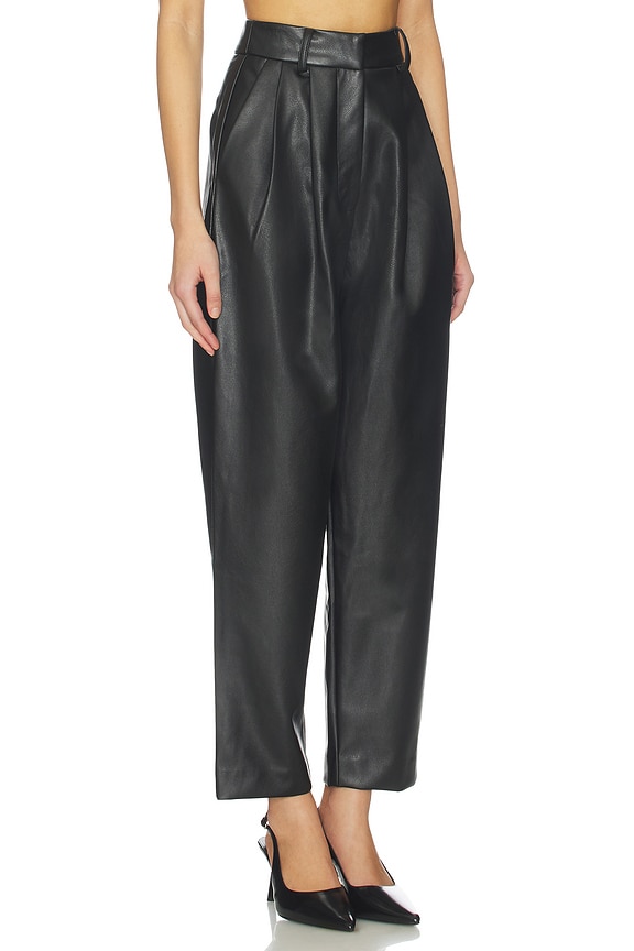 view 2 of 6 PANTALÓN RYAN in Black Leather