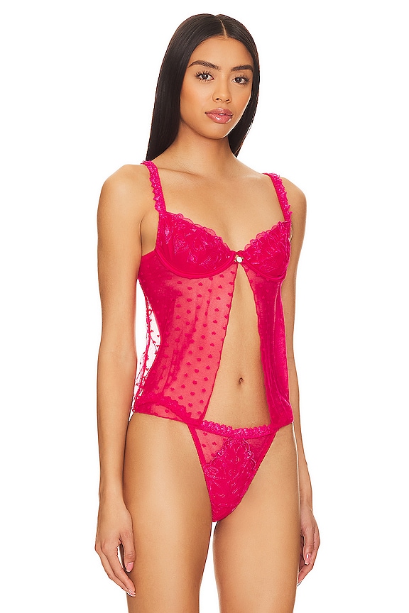 view 2 of 5 Romeo Camisole Bra in Hot Pink