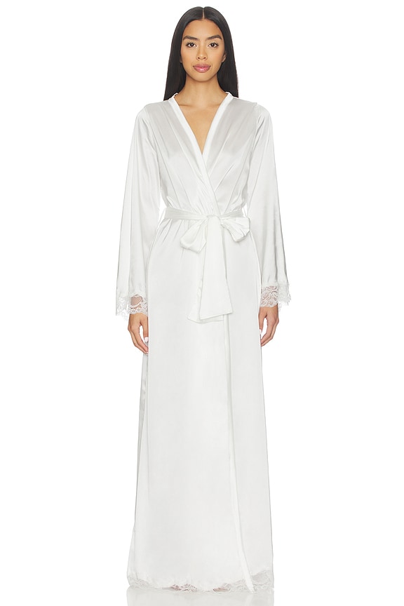 view 2 of 4 Madeline Maxi Robe in Ivory
