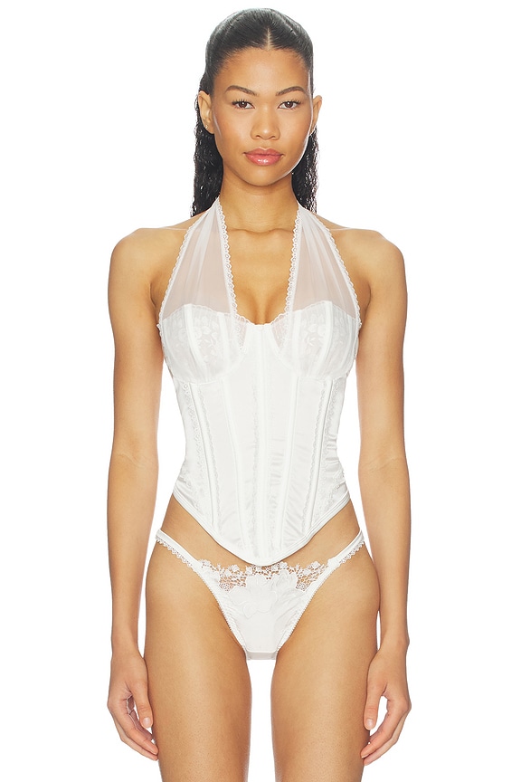 view 2 of 6 CORSET MARILYN in Ivory