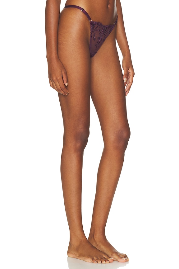 view 2 of 4 PANTY TANGA NICOLETTE in Raisin