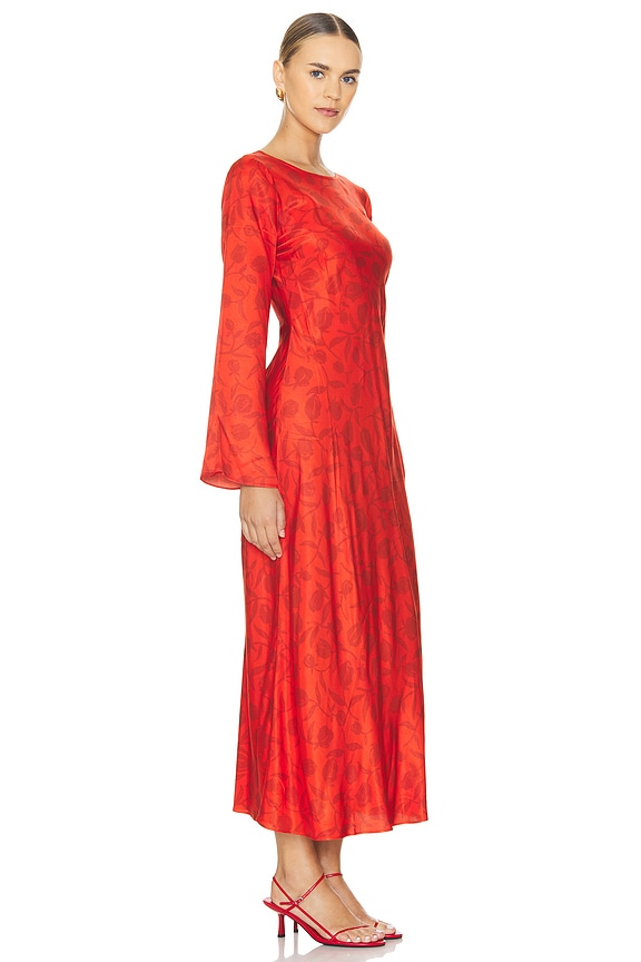 view 2 of 3 Keira Maxi Dress in Red Tulip