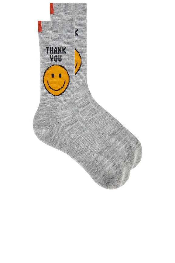 view 1 of 4 TAKE OUT ソックス in Heather Grey