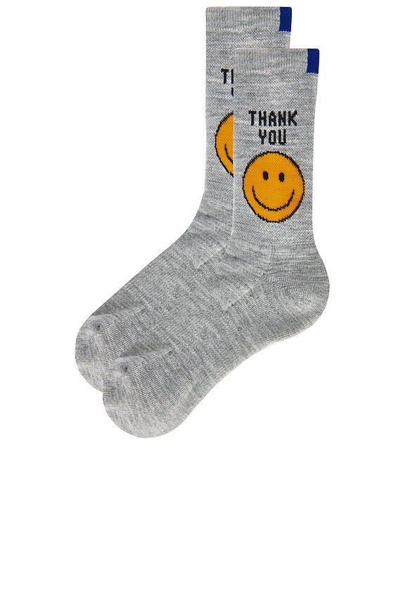 view 2 of 4 TAKE OUT ソックス in Heather Grey