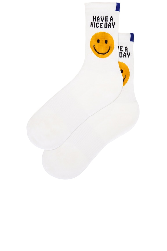 view 2 of 2 The Women's Take Out Sock in White