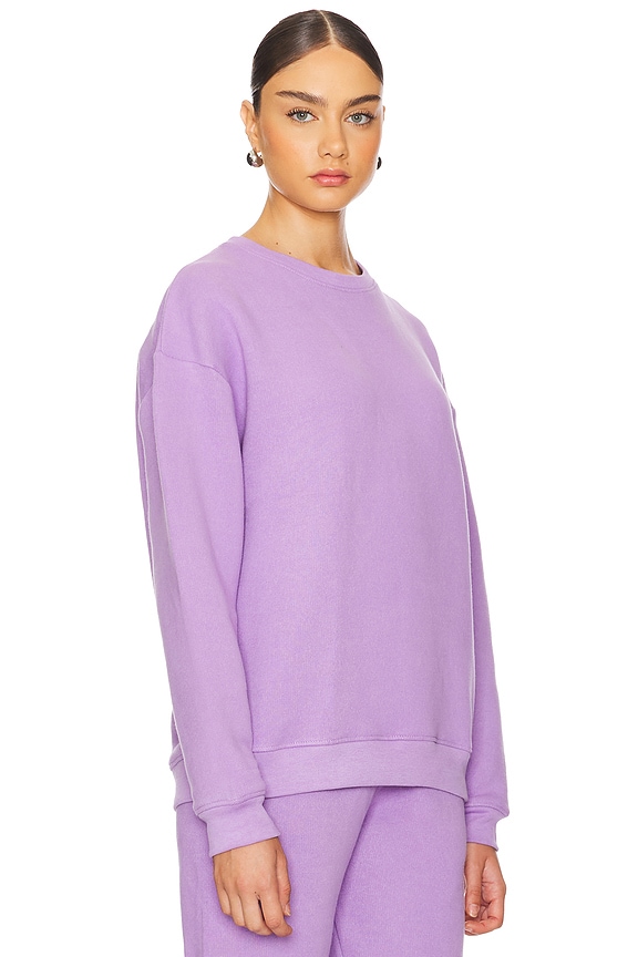 view 2 of 4 The Oversized Spongee Sweatshirt in Lilac