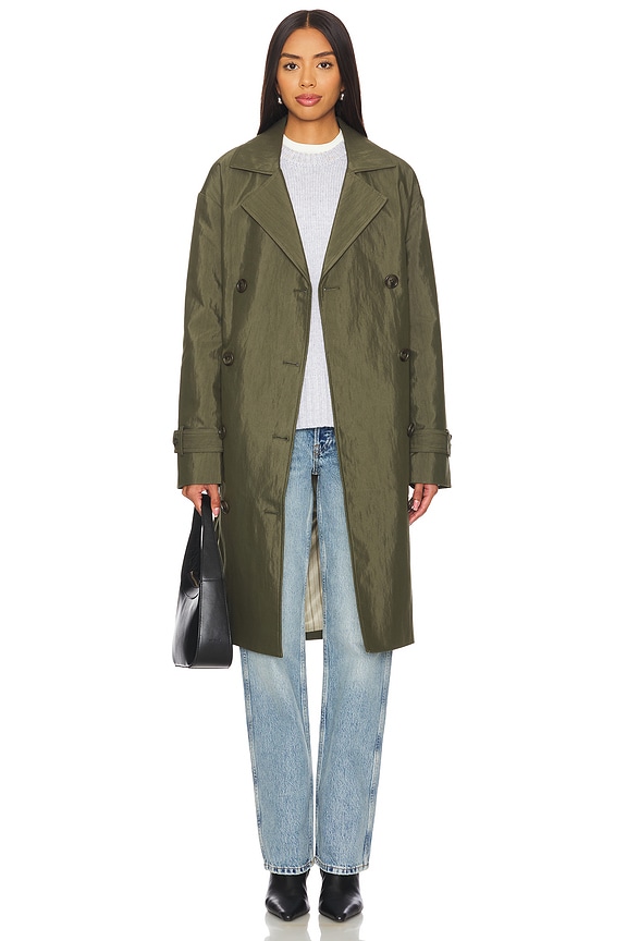 view 2 of 4 The Rox Coat in Olive