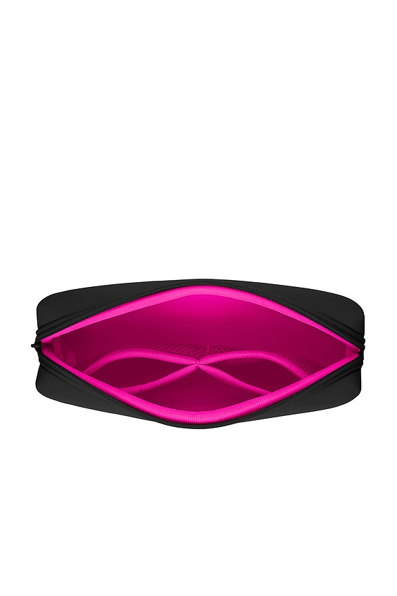 view 2 of 6 Essentials Pouch in Black & Pink