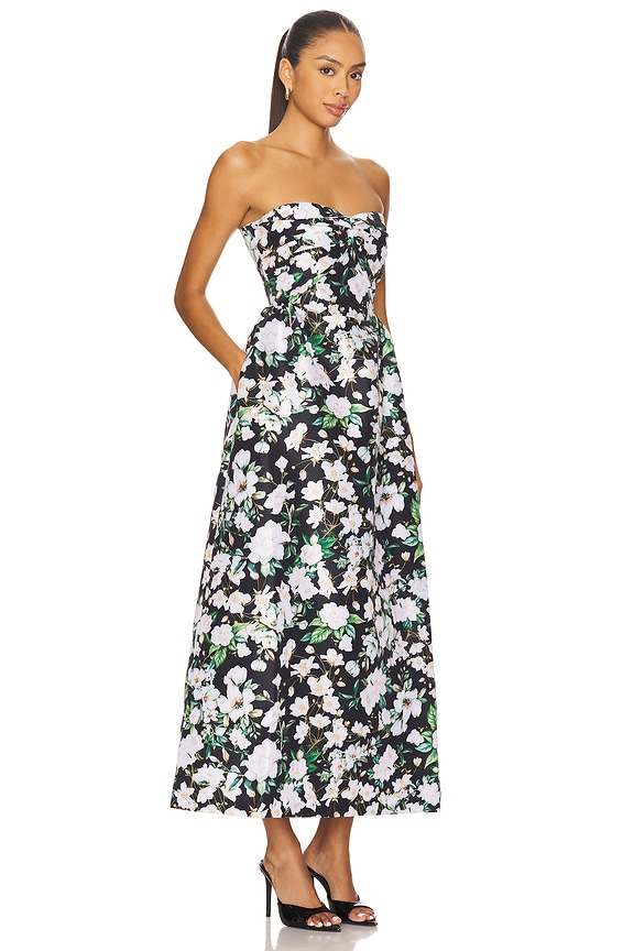 view 2 of 3 Rose Dress in Black Magnolia