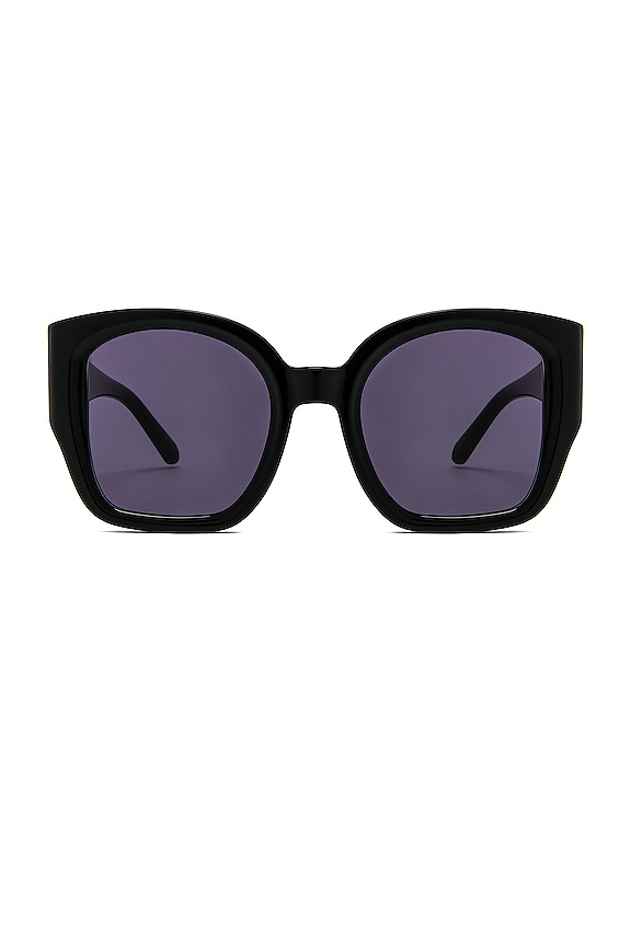 view 1 of 3 LUNETTES DE SOLEIL CHECK MATE in Black & Smoke Mono