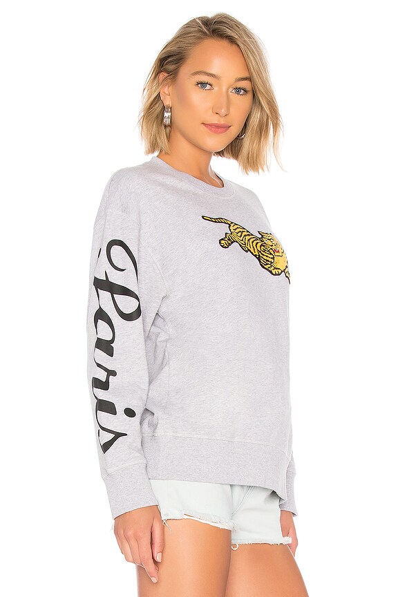 view 2 of 4 SWEAT JUMPING TIGER in Pearl Grey