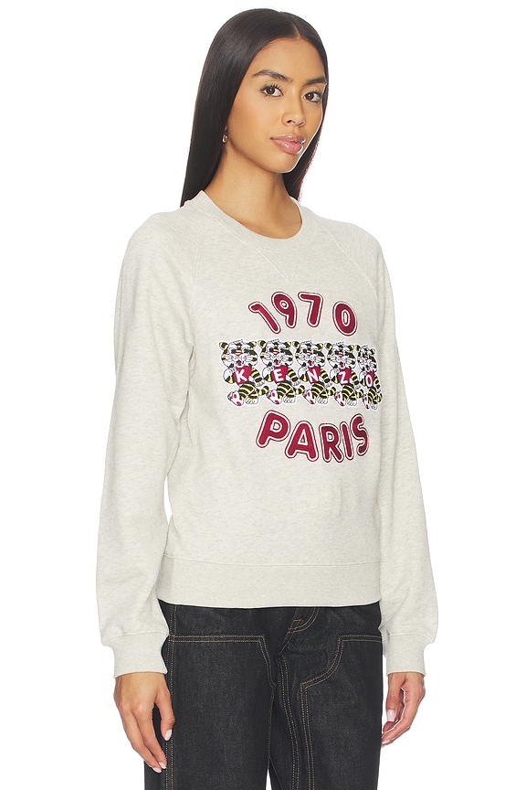 view 2 of 5 SUDADERA TIGER in Grey