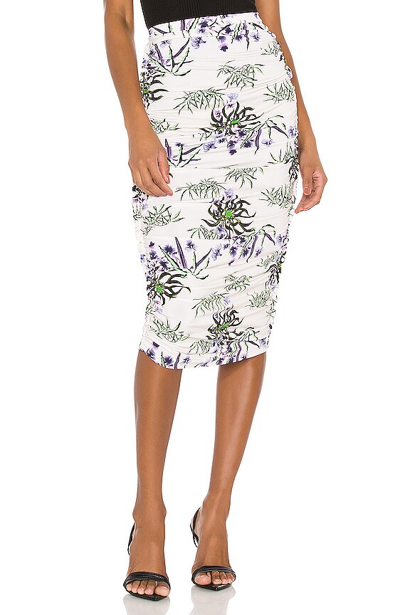 view 1 of 4 Midi Pencil Skirt in Off White