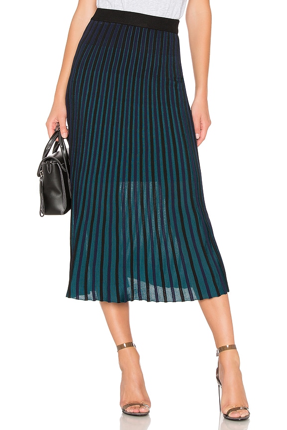 view 1 of 4 Midi Flare Skirt in Black