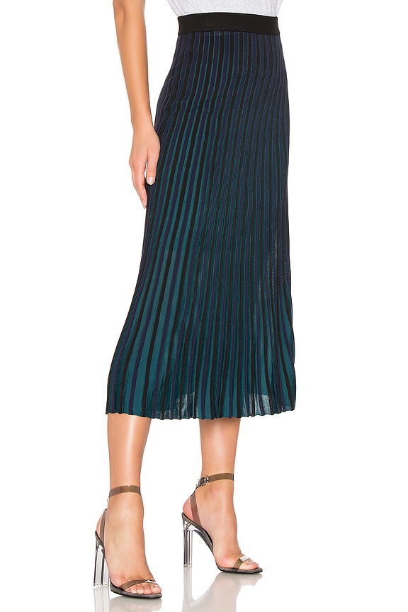 view 2 of 4 Midi Flare Skirt in Black