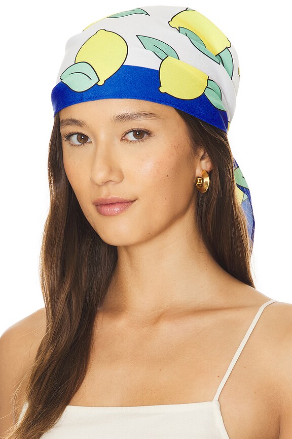 view 2 of 5 Hat Scarf Pack in Azure Breeze