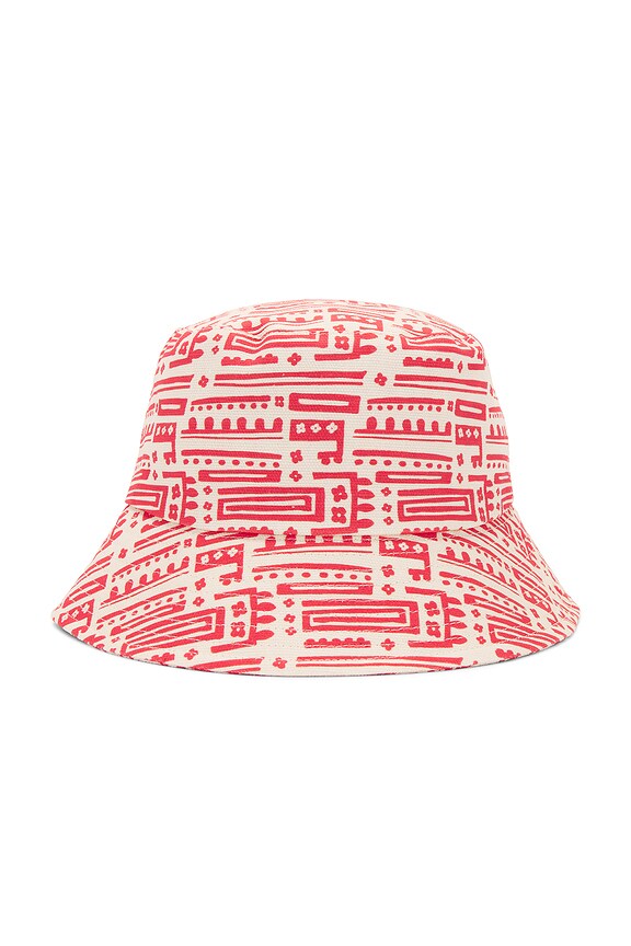 view 2 of 3 SHORE 버켓 모자 in Red