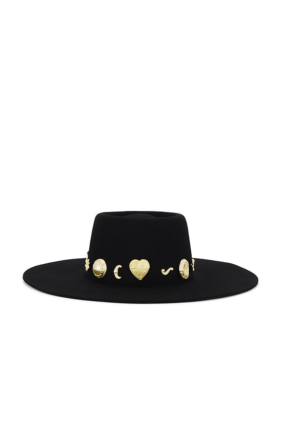 view 2 of 5 ПЛЯЖНАЯ ШЛЯПА in Black