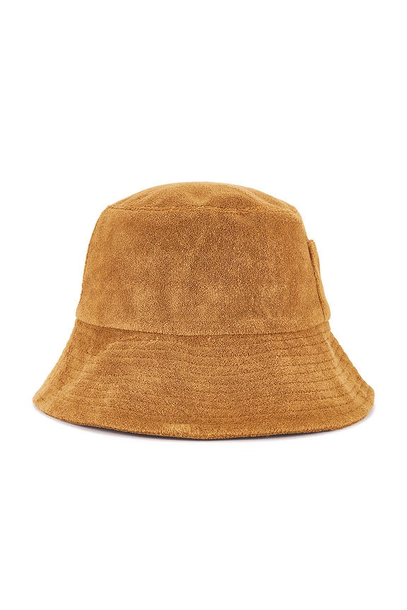 view 2 of 4 Wave Bucket Hat in Coffee