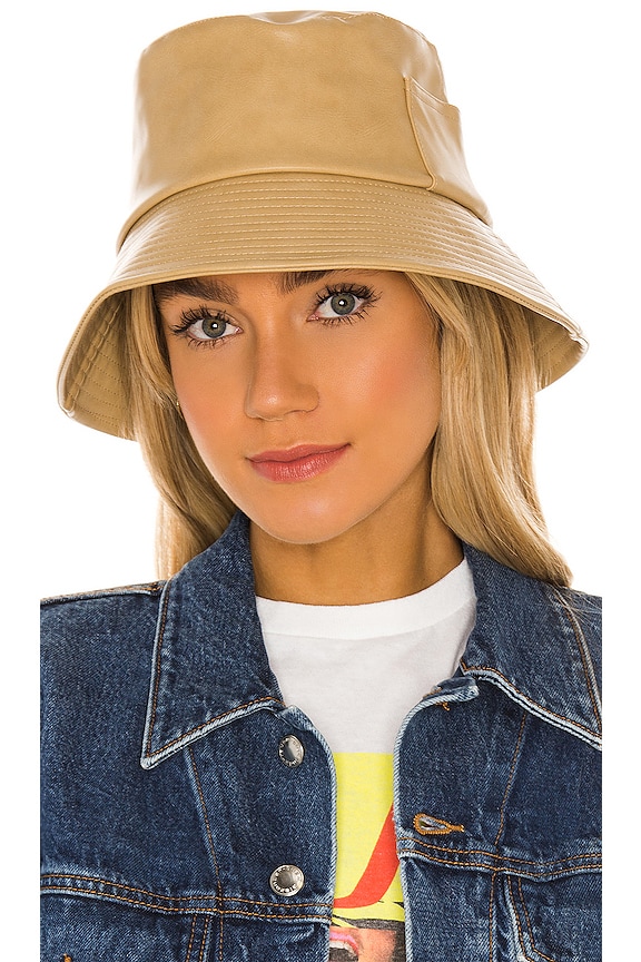 view 1 of 5 Wave Bucket Hat in Camel