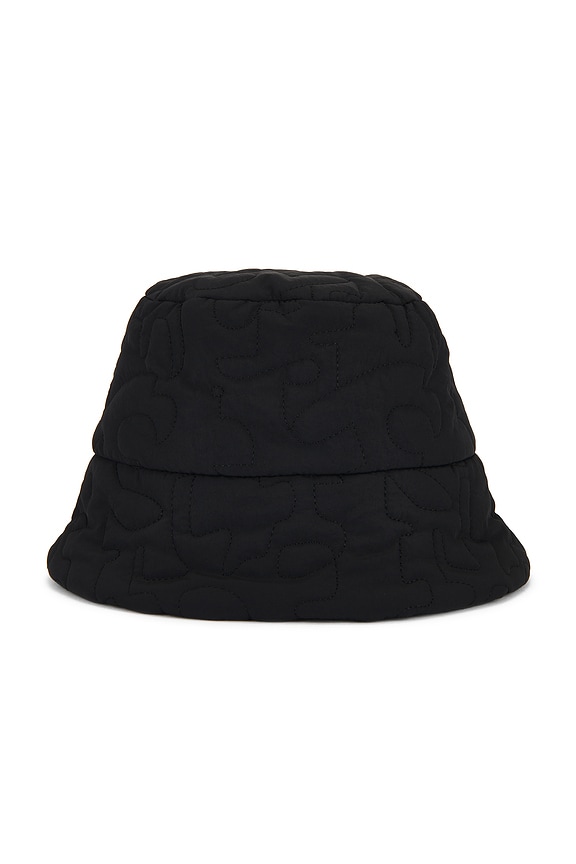 view 2 of 4 Coast Puffer Bucket Hat in Black