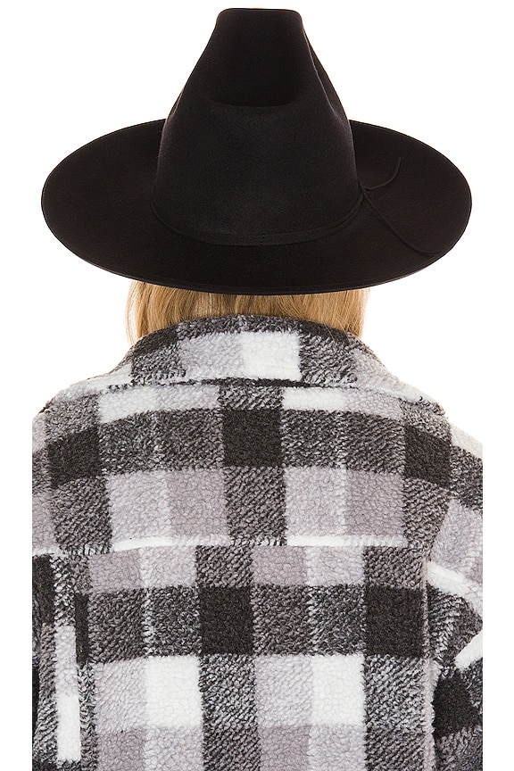 view 2 of 3 Goldfinger Hat in Black