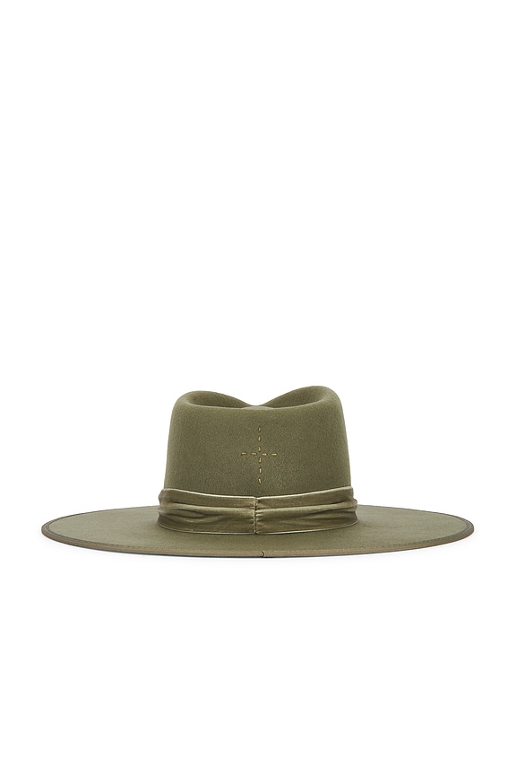 view 2 of 3 Rancher Fedora Hat in Sage