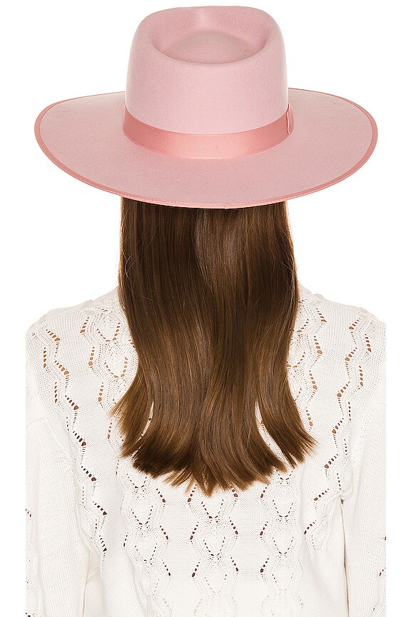 view 2 of 3 Stardust Rancher Hat in Pastel Pink