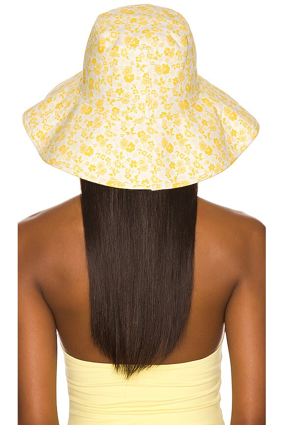 view 2 of 3 Sunshine Bloom Holiday Bucket in Yellow Floral